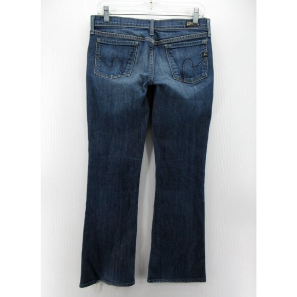 Citizens Of Humanity Jeans 28 Dita Petite Bootcut Denim Pants Dark - Picture 6 of 13